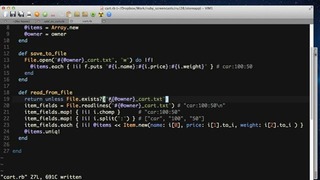 Научись программировать на Ruby – запись и чтение файлов (эпизод 28)