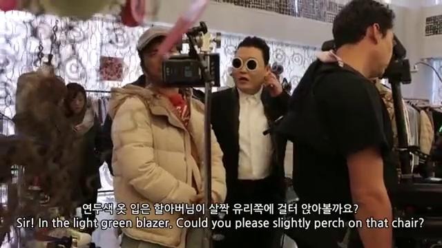Psy – gentleman (Как снимали клип)