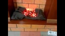 Декоративный камин своими руками. Имитация пламени