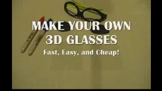 Как сделать 3D очки дома