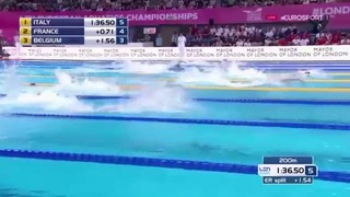 FINAL Men’s 4x100m Freestyle Relay LEN European Swimming Championships London