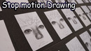 Stop Motion Drawing on Paper Like iPad pro