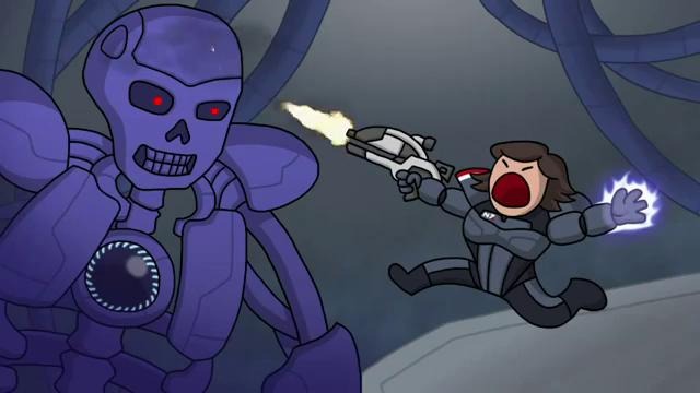 Mass Effect 1/2 Краткий Сюжет (Дубляж)
