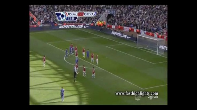 Арсенал – Челси 1:2 29/09/12 Голы и яркие моменты