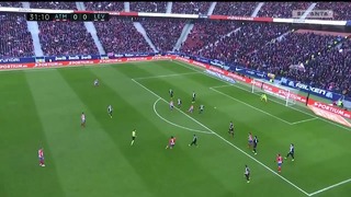 (HD) Атлетико – Леванте | Испанская Ла Лига 2018/19 | 19-й тур