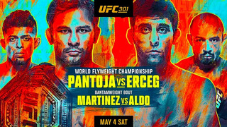 UFC 301: Pantoja vs. Erceg (ПРЕДВАРИТЕЛЬНЫЙ КАРД) 05.05.2024 | Алешандре Пантожа – Стив Эрцег
