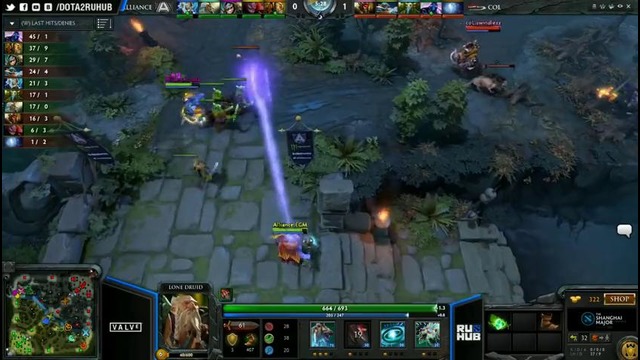 DOTA2: The Shanghai Major: Alliance vs CoL (LB Round 3, Game 1)