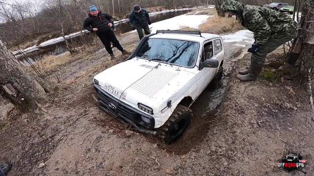 OffroadSPB. Да я там на «девяточке», иж 2126 против подготовленных джипов)