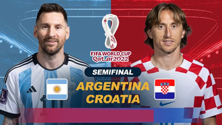 Аргентина – Хорватия | Чемпионат Мира-2022 | 1/2 финала | Полный матч