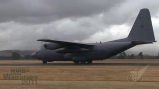 Самолет C-130 Hercules на авиашоу Wings Over Wairarapa 2011