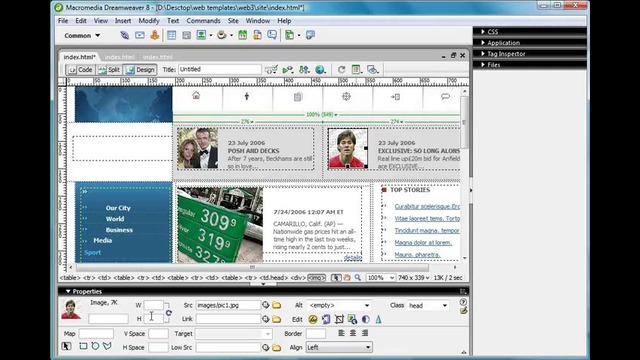 1-dars (dreamweaver)