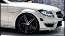 Vossen Mercedes Benz CLS63 AMG on 20 quot; VVS CV5 Concave Wheels Rims (HD)