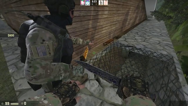 Как он залез туда cs go! (маньяк кс го)