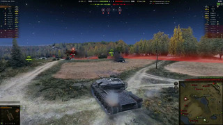 Монстр собранный из двух танков. Смотрим Бой на новом Strv K