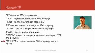 45. Протокол HTTP (Курс Компьютерные сети)