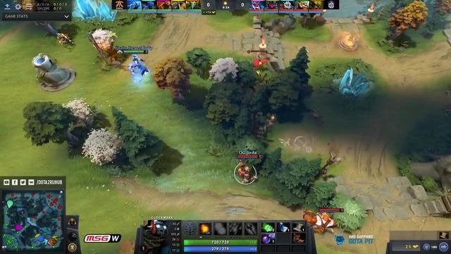 OG vs Fnatic 04.11.2017 (BO1) Dota PIT MINOR Playoff LAN Day 3