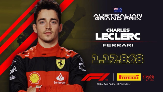 Формула 1 – Лучший круг в квалификации на Гран-При Австралии от Шарля Леклера (09.04.2022)