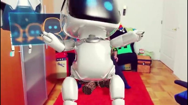 Eeoneguy мучаю маленьких роботов