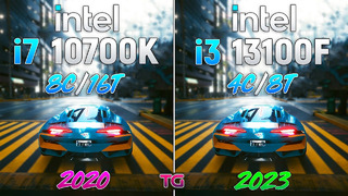 I3 13100F vs i7 10700K – 3 Years Difference