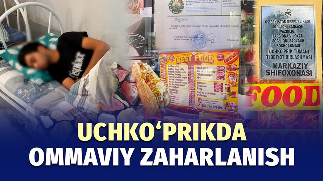 Zaharlanganlar 100 dan ortiq” – Uchko‘prikdagi shifoxonadan reportaj