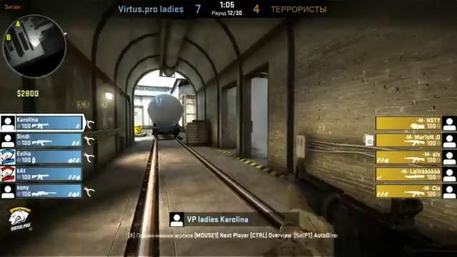 ESL Female CS:GO Cup #2: Virtus.PRO Ladies vs Millenium