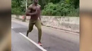 No gym, no protein | Poor African with a monstrous physique. No excuses