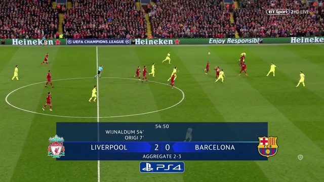 (HD) Ливерпуль – Барселона | 2-й тайм