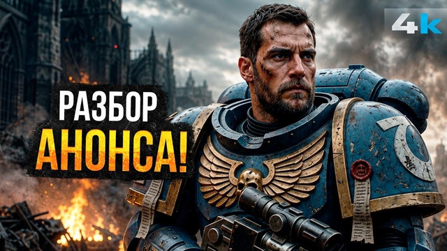 Warhammer 40k: Разбор анонса. Генри Кавилл – в главной роли