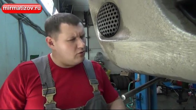 Шаровый рычаг Матиз- побеждаем закисший болт