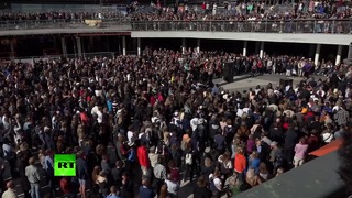 Memorial Dance Party People Pay tribute to DJ Avicii in Stockholm