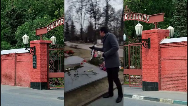 Отабек Махкамов посетил могилы Мировых знаменитостей на кладбищах Америки, России