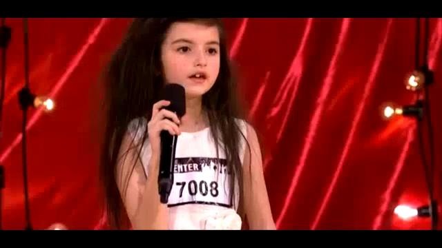 Удивительный голос 7-летней девочки