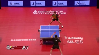 2018 German Open Highlights I Xu Xin vs Simon Gauzy (1-4)