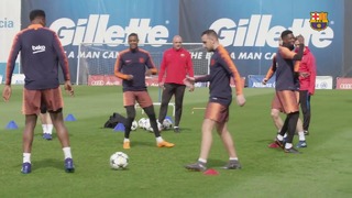 FC Barcelona: Preparations get underway for Roma game