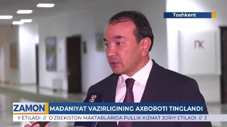Ozodbek Nazarbekov parlamentga taklif bilan chiqdi