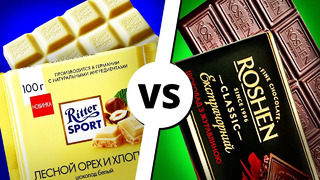 Чёрный шоколад vs белый