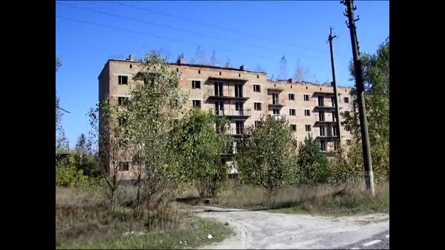 Чернобыль. Припять до и после аварии 1986 2015 Chernobyl.Pripyat before and after th