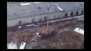 Прыжок на скутере с крыши