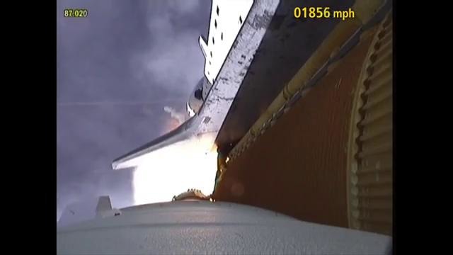 Поездка на ракетных ускорителях Спейс шаттла