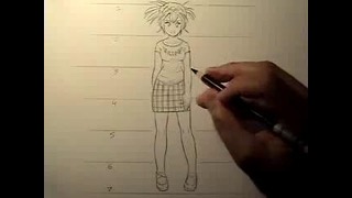 Как научиться рисовать мангу (Женское тело)