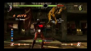 Mortal Kombat 9 – Комбо за Сектора 46% в собственном исполнении