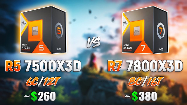 Ryzen 5 7500X3D: Best Budget Gaming CPU – Comparison with Ryzen 7 7800x3D