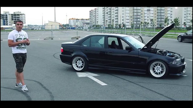 Nicky Rush. BMW E36 Turbo 400hp — лютая самоделка