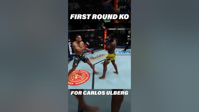 First Round KNOCKOUT For Carlos Ulberg