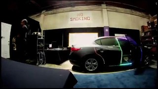 Acura ILX стала платформой светодиодного шоу