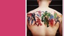 Потрясающие Татуировки По Мотивам Вселенной Marvel
