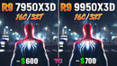 Ryzen 9 7950X3D vs Ryzen 9 9950X3D – Test in 10 Games