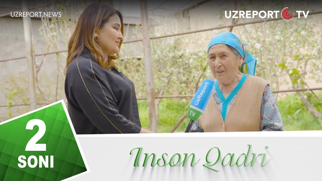 Inson qadri – 2-soni