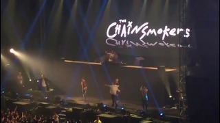 170912 BTS singing ‘Closer’ with The Chainsmokers