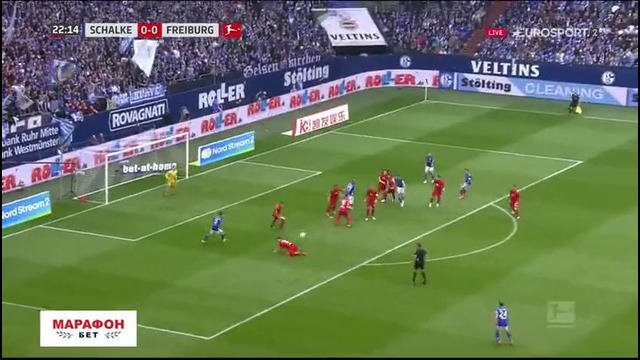 (480) Шальке – Фрайбург | Немецкая Бундеслига 2017/18 | 28-й тур | Обзор матча